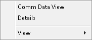Remote Devices Context Menu Options